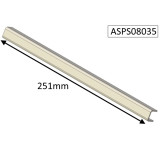 ASPS08035 Parkray Baffle Edge Support  |  Aspect 8 (Eco) 